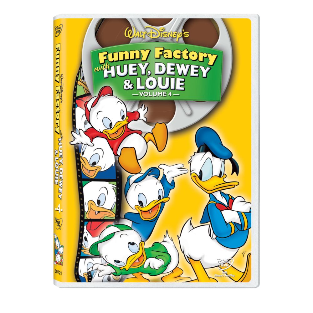 Walt Disney's Funny Factory With Huey, Duey & Louie: Volume 4 DVD
