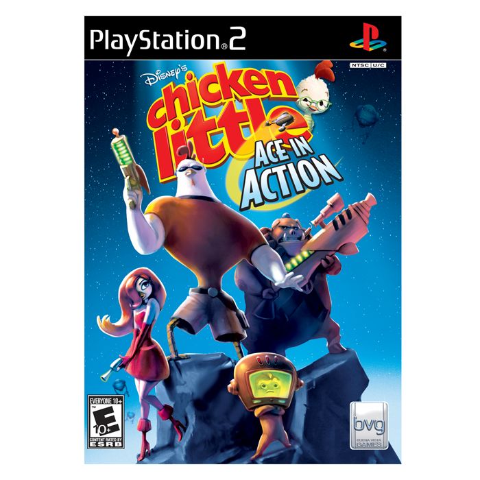 Chicken Little: Ace in Action PS2 Game