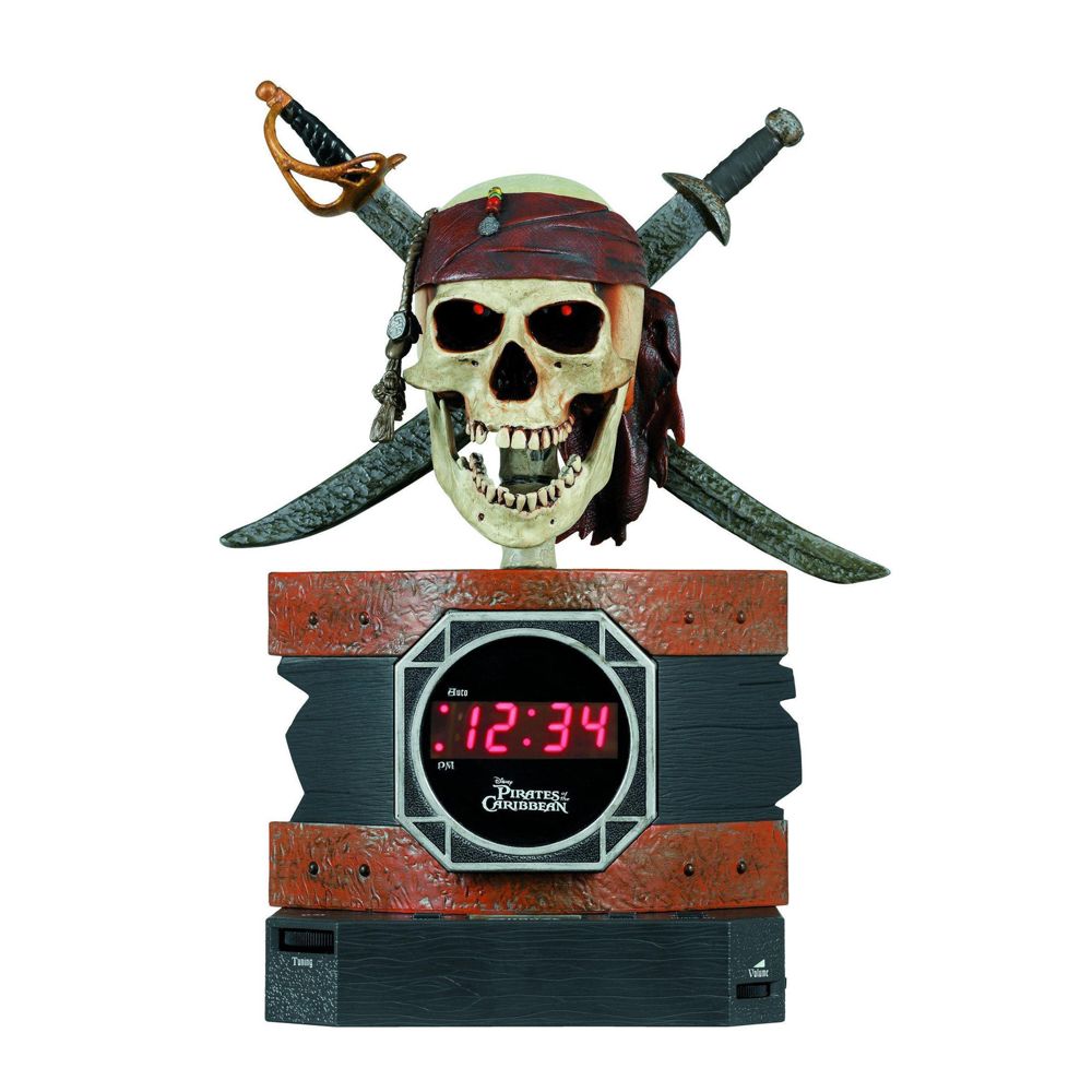 Pirates of the Caribbean Alarm Clock Radio