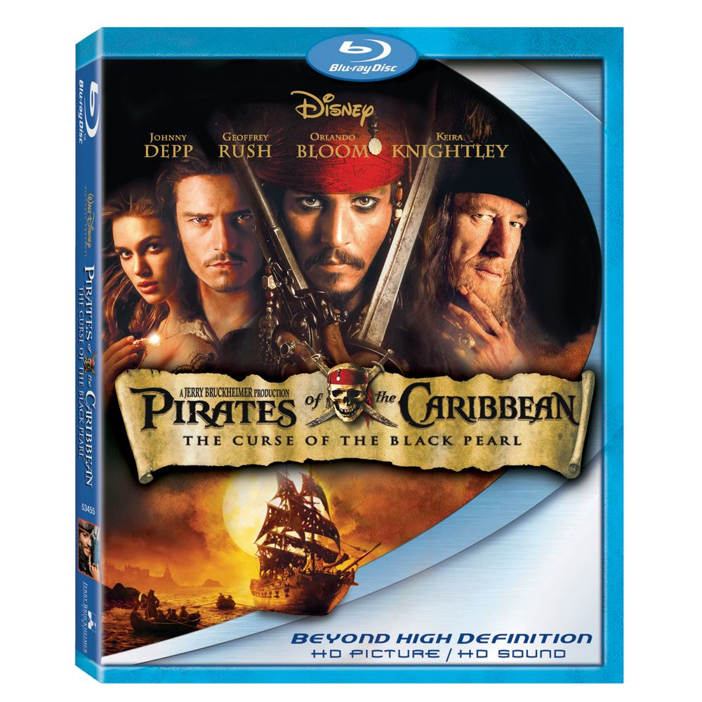 Pirates of the Caribbean: Curse of the Black Pearl - 2 Disc Blu-ray Disc&reg;