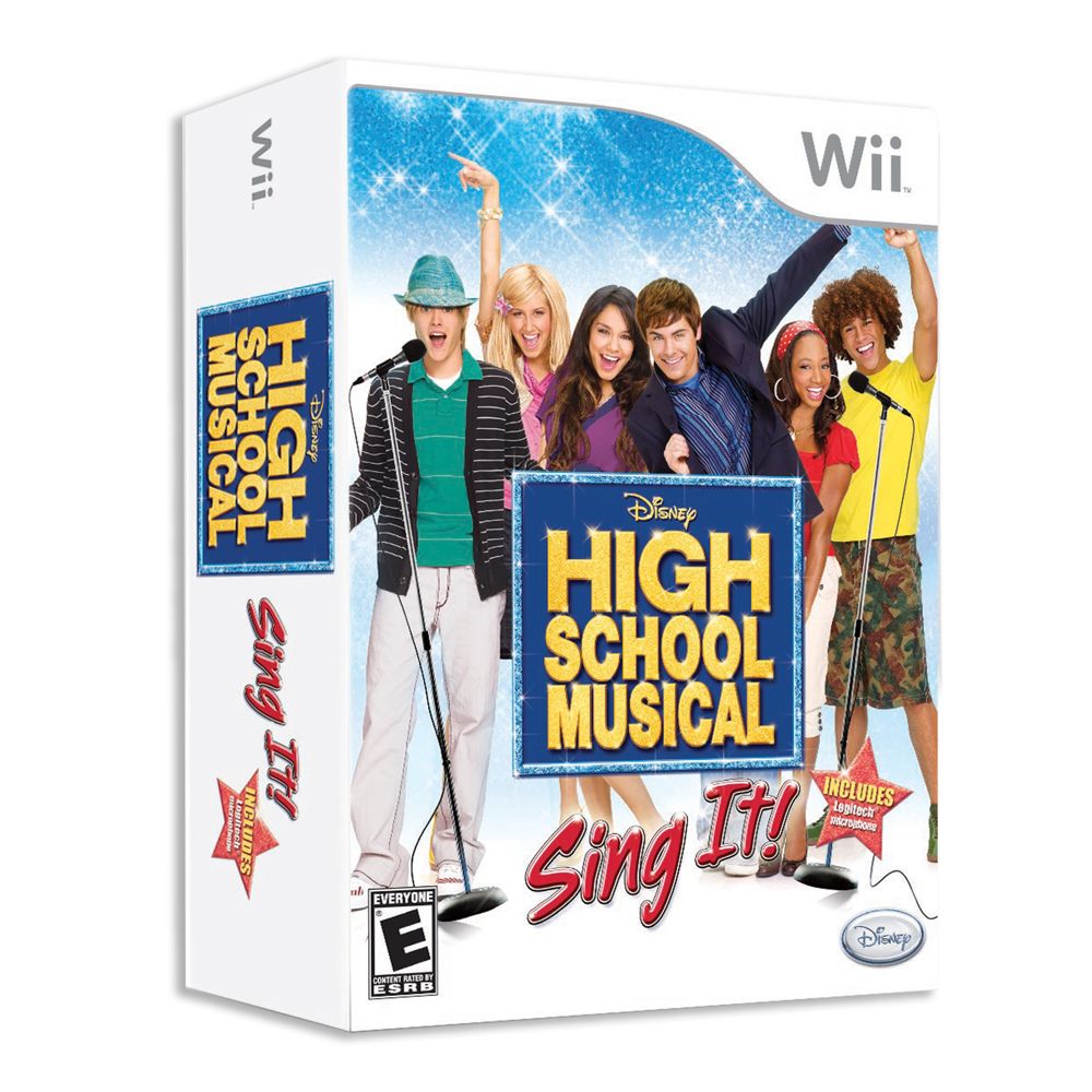 High School Musical: Sing It! with microphone for Nintendo Wii