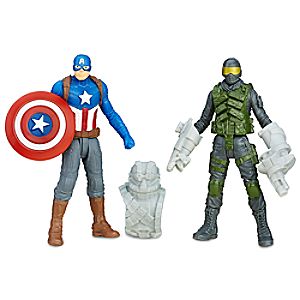 Marvel's Captain America Civil War Action Figure Set - Captain America and Mercenary