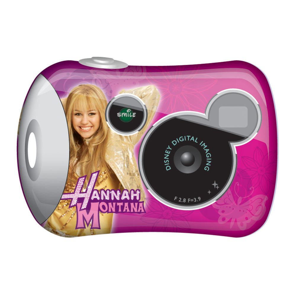 Pink Hannah Montana Pix Micro 2.0 Digital Camera