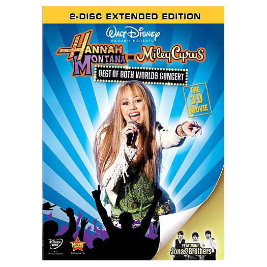 Hannah Montana And Miley Cyrus Best Of Both Worlds Concert: The 3-D Movie DVD