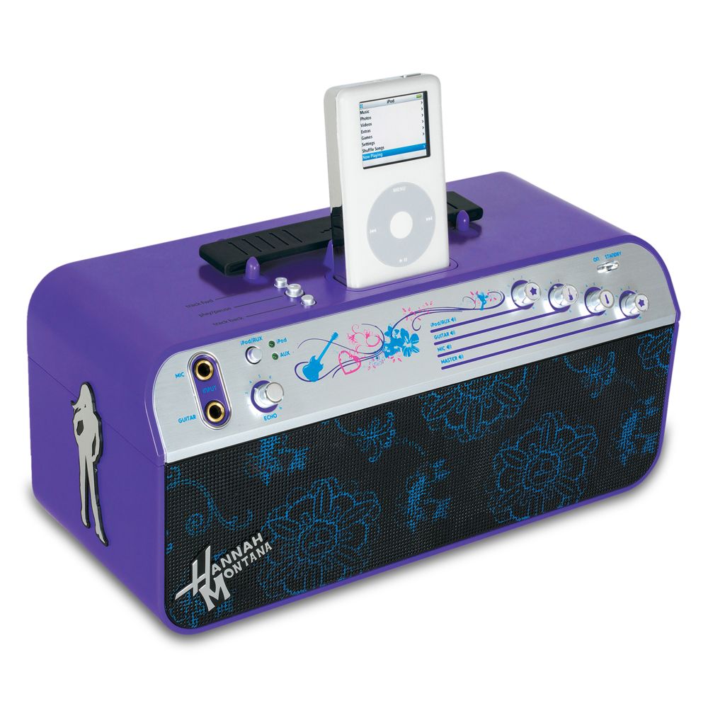 Hannah Montana Speaker System for iPod & Disney Mix Stick