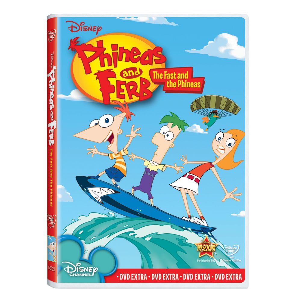 Phineas and Ferb: The Fast and the Phineas (Volume 1) DVD