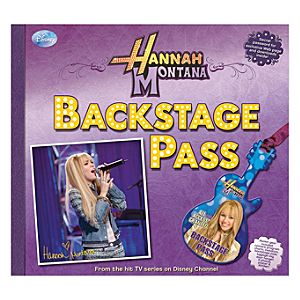 Hannah Montana Backstage Pass Book