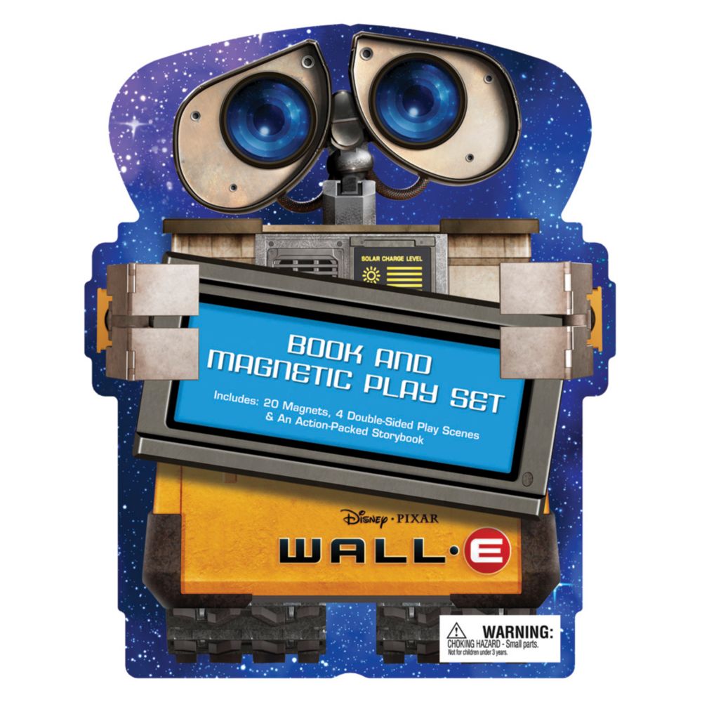WALL&bull;E Book and Magnetic Play Set