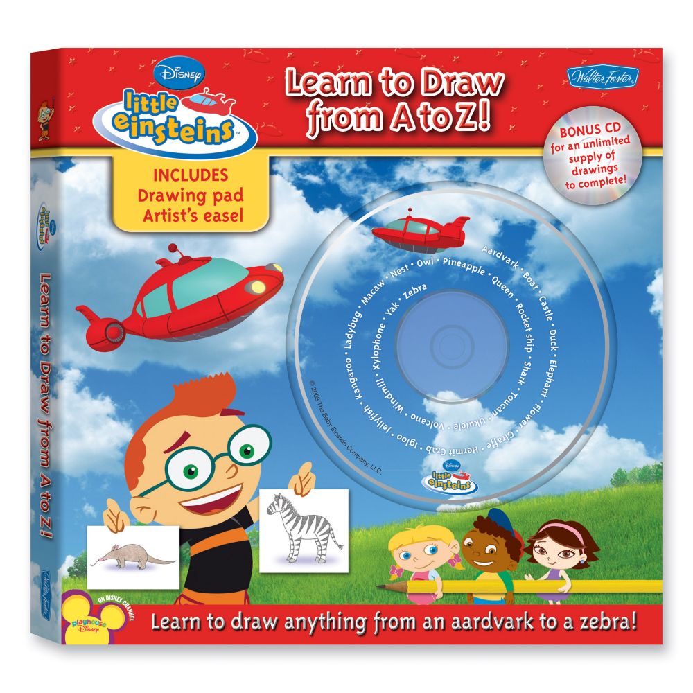 Disney Little Einsteins&trade; Learn to Draw from A to Z! Book