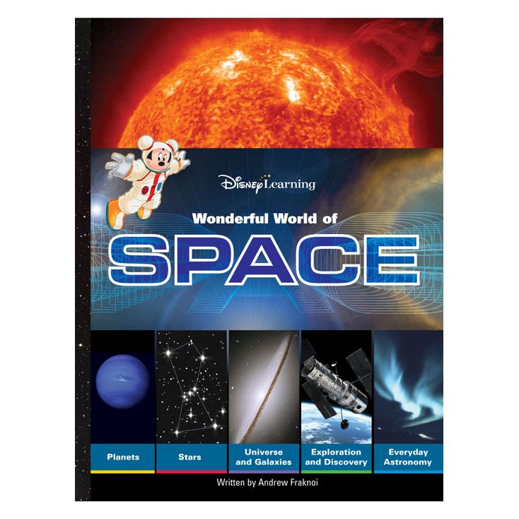 Disney Learning The Wonderful World of Space Book