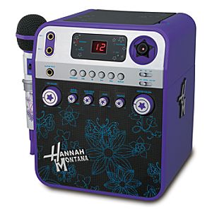 Hannah Montana Karaoke System with Video Camera