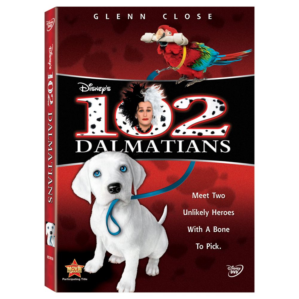 102 Dalmatians Live Action DVD