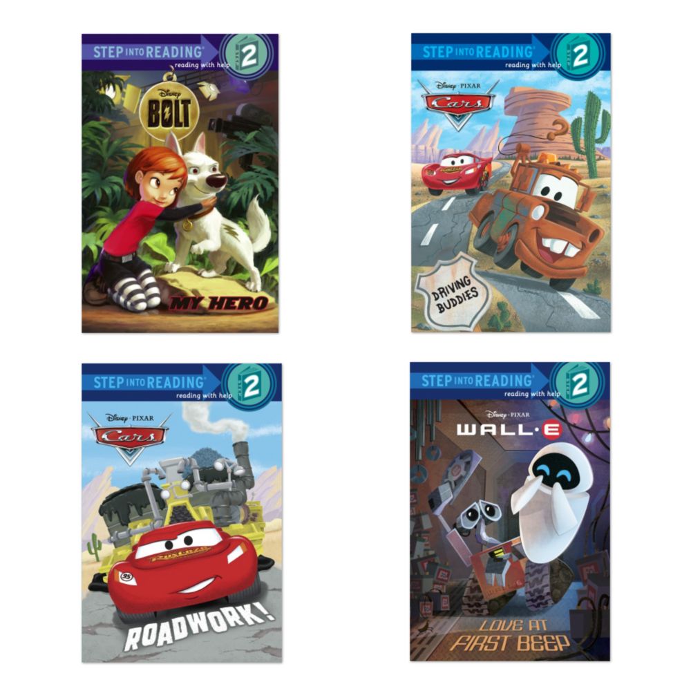 4 Pc. Step Into Reading Action Adventure Book Set #2