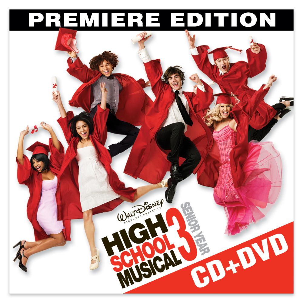 High School Musical 3: Senior Year Premiere Edition Soundtrack CD + DVD