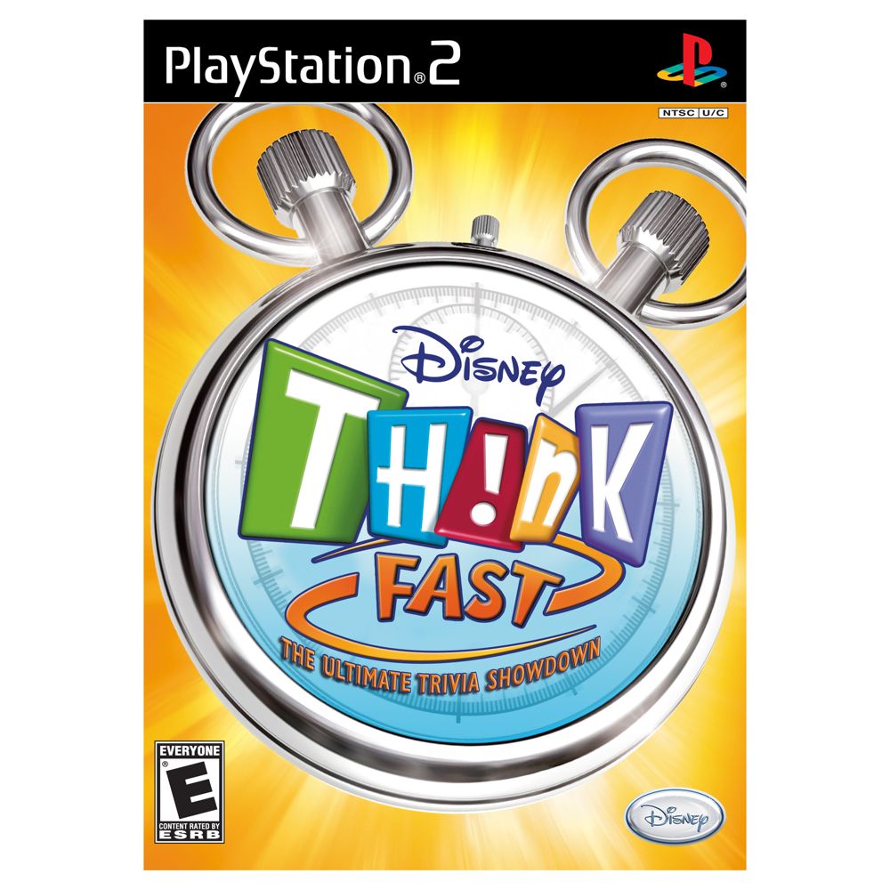 Disney TH!NK Fast for PlayStation 2