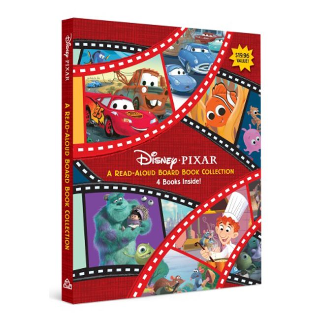 Disney/Pixar: A Read-Aloud Board Book Collection -- Set of 4