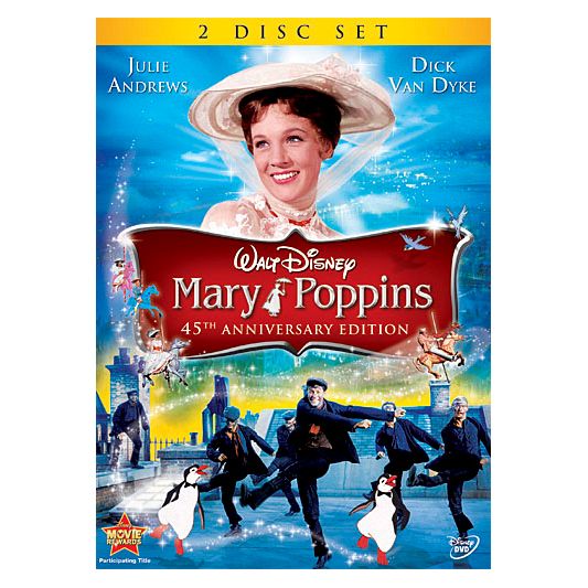 Mary Poppins 45th Anniversary Edition 2-Disc DVD Set