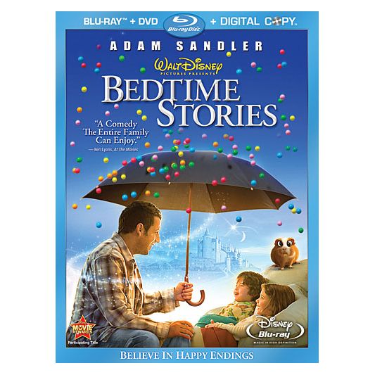 Bedtime Stories 3-Disc Blu-ray Plus DisneyFile* & Bonus DVD