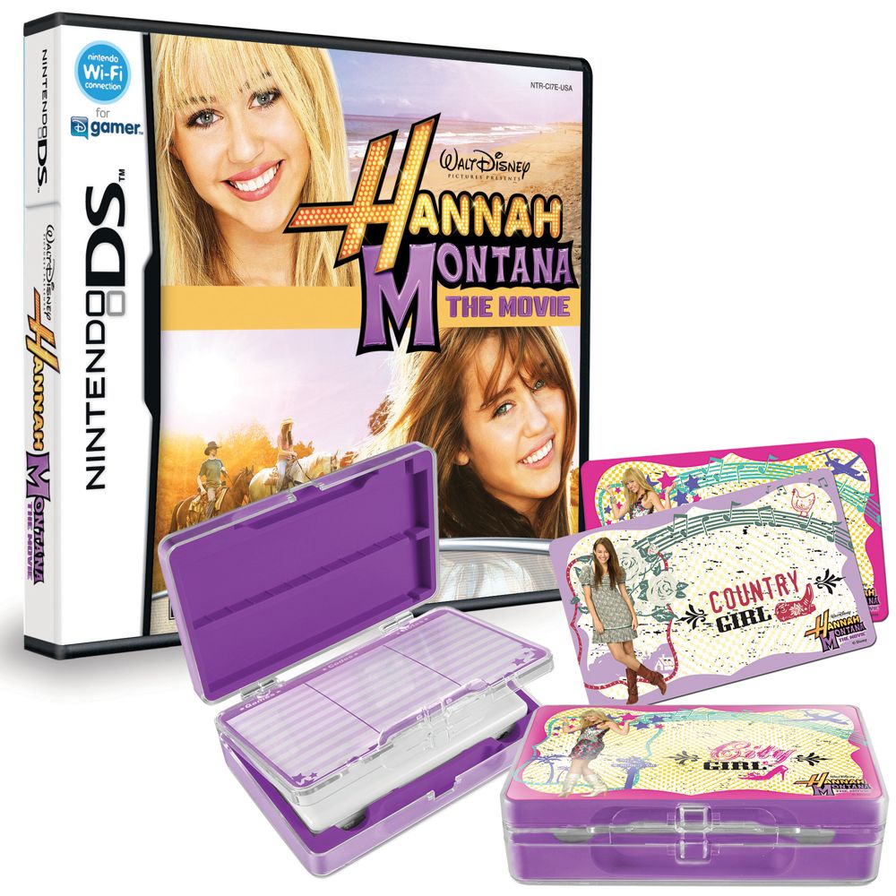 Hannah Montana: The Movie for Nintendo DS Plus Free Traveler's Case