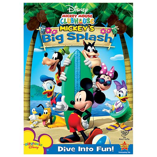 Mickey Mouse Clubhouse: Mickey's Big Splash DVD