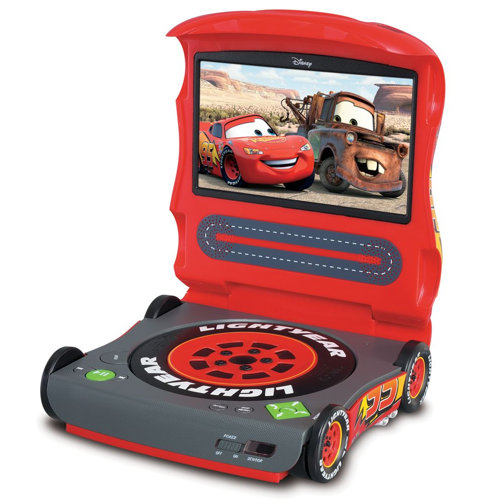 Disney Portable Cars DVD Player -- 7''