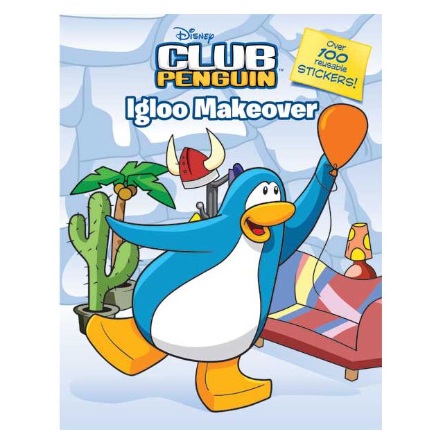 Club Penguin Igloo Makeover Sticker Book