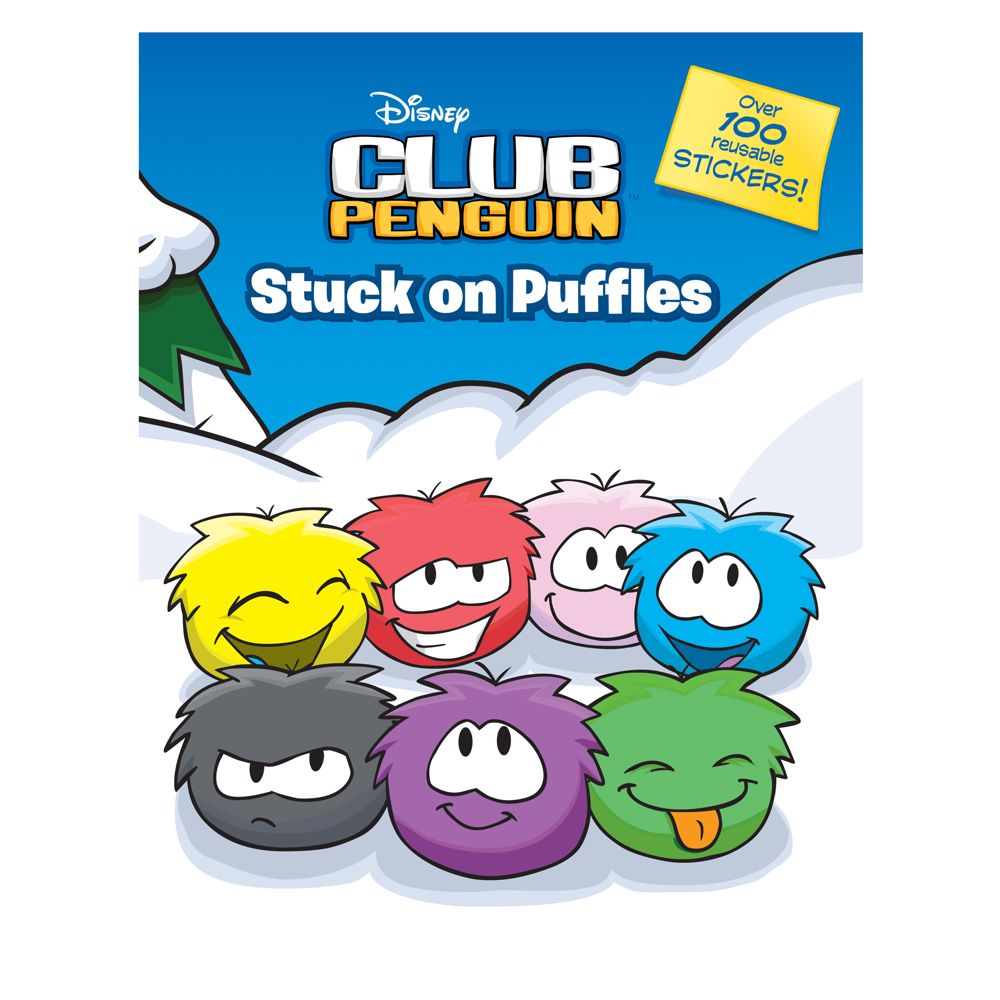 Club Penguin Stuck on Puffles Sticker Book