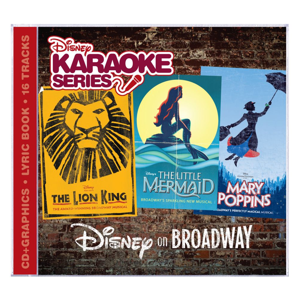 Disney on Broadway Karaoke CD