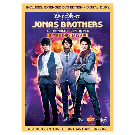 2-Disc Extended Edition The Concert Experience Jonas Brothers DVD Plus DisneyFile*