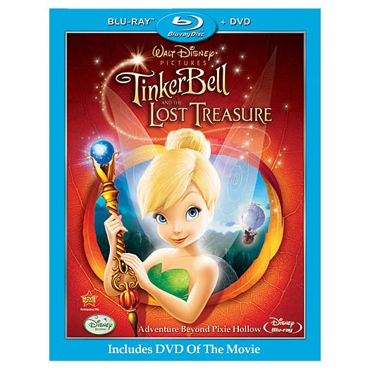 Pre-Order 2-Disc Tinker Bell And The Lost Treasure Blu-ray and DVD & Receive a FREE Backpack Clip*