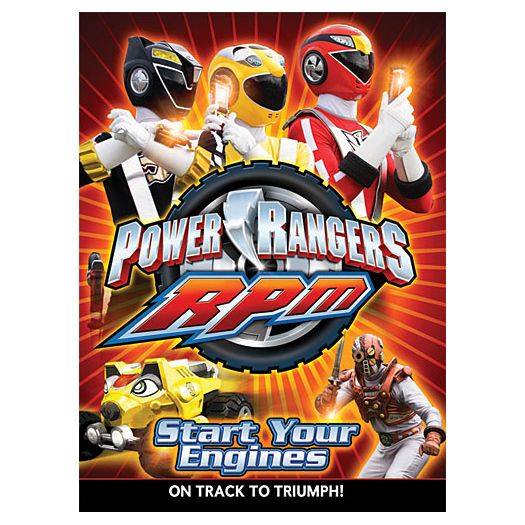 Power Rangers RPM: Start Your Engines (Volume 1) DVD