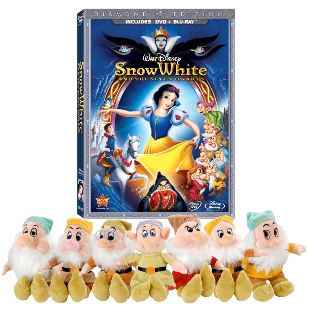 Snow White and the Seven Dwarfs: Diamond Edition 2-Disc Blu-ray + DVD and Plush Gift Set