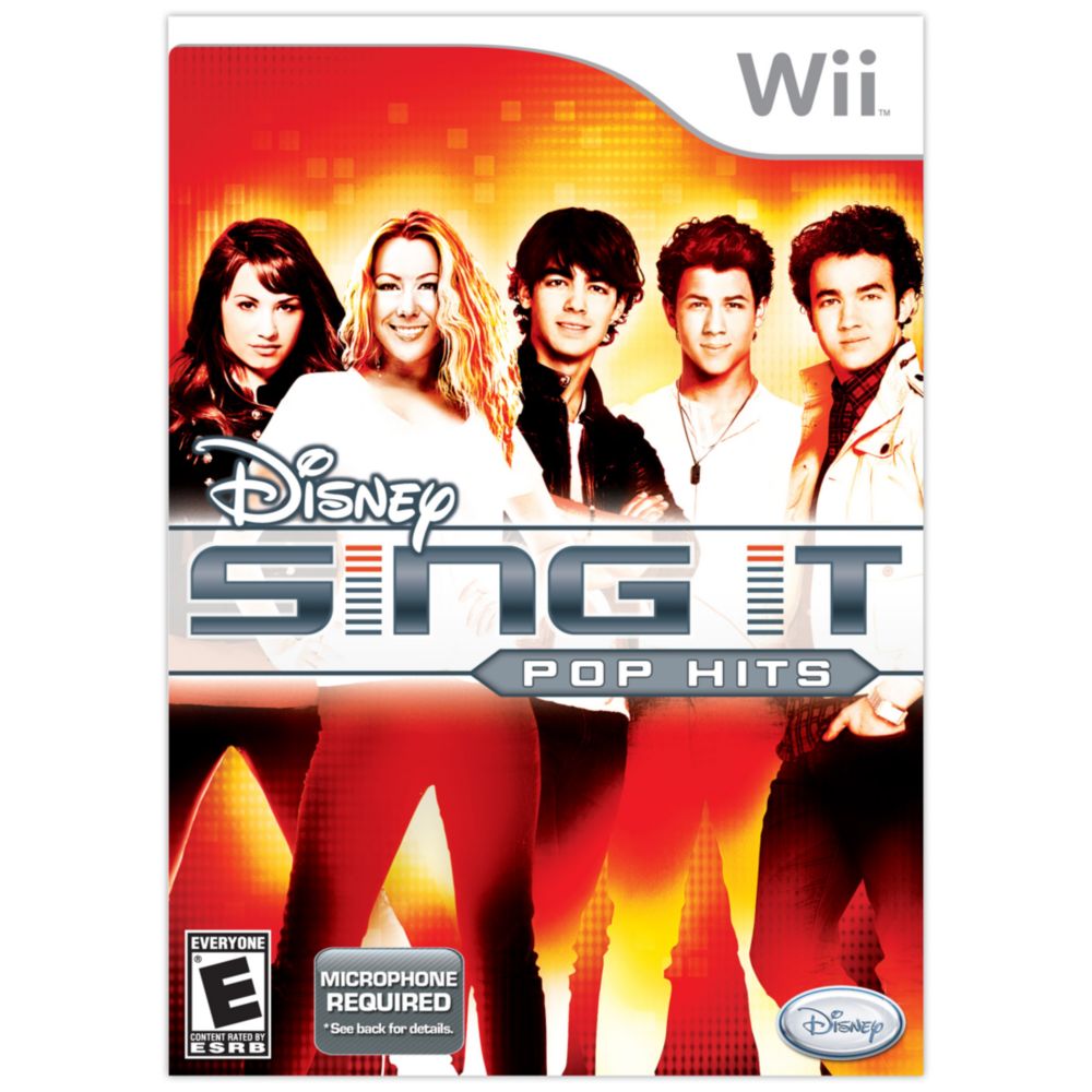 Disney Sing It: Pop Hits for Nintendo Wii
