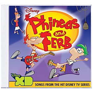 Phineas and Ferb Soundtrack CD