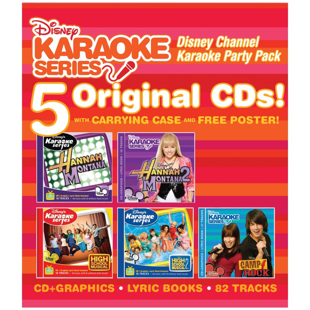 Disney Channel Karaoke Party Pack: 5-CD Set