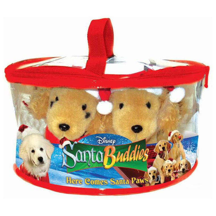 Santa Buddies DVD + Plush Buddies Set