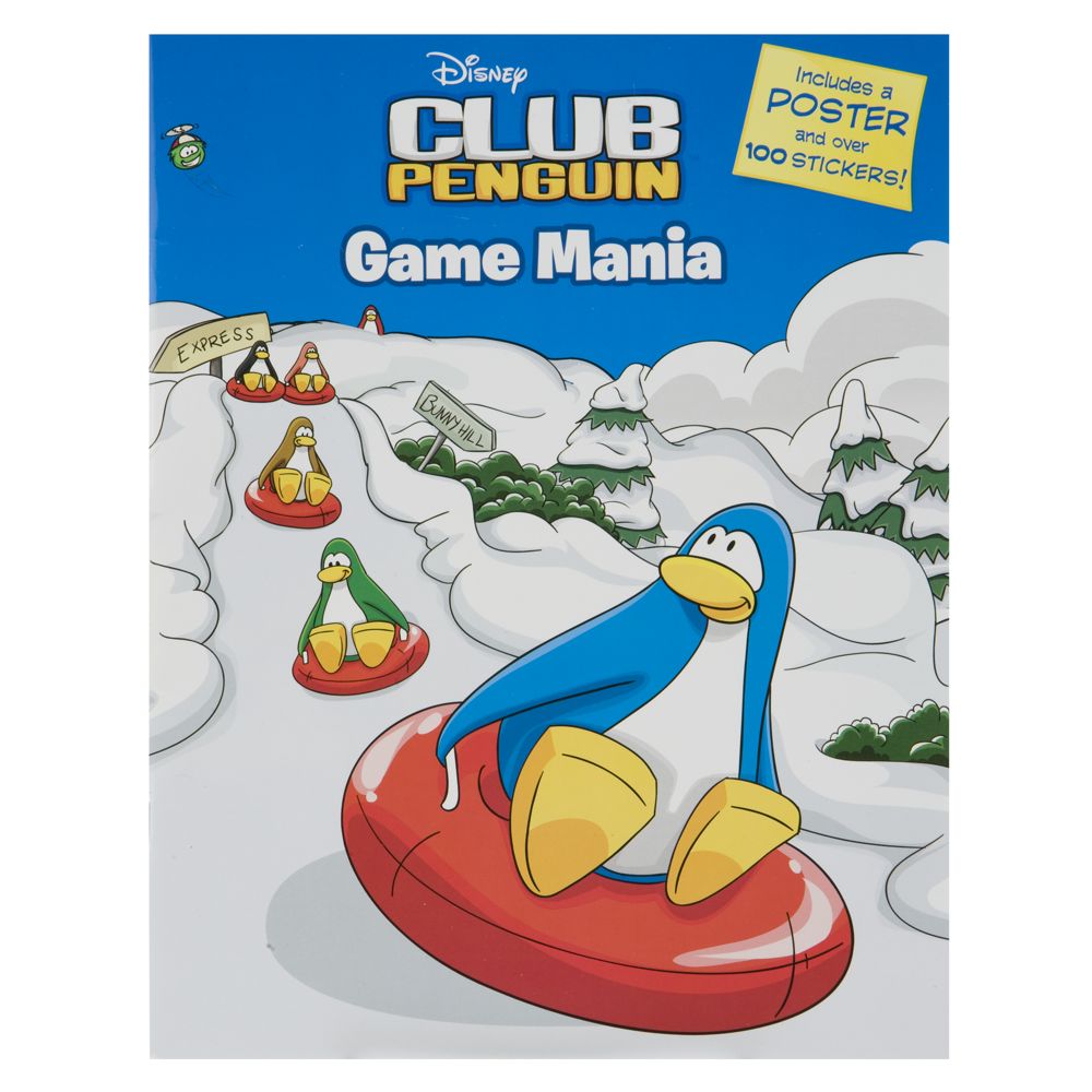Club Penguin Game Mania Sticker Book