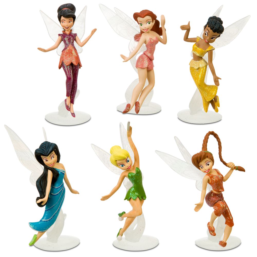 Disney Fairies Figurine Play Set -- 6-Pc.