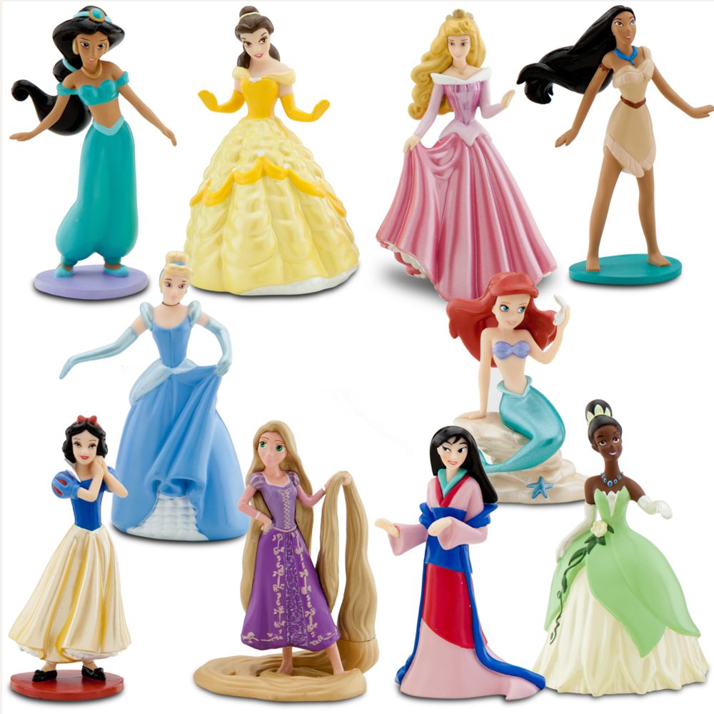 Deluxe Disney Princess Figure Play Set -- 10-Pc.