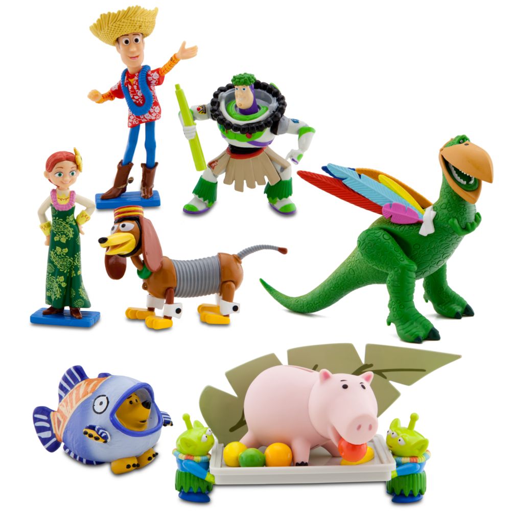 Deluxe Toy Story Hawaiian Vacation Figure Play Set -- 7-Pc.