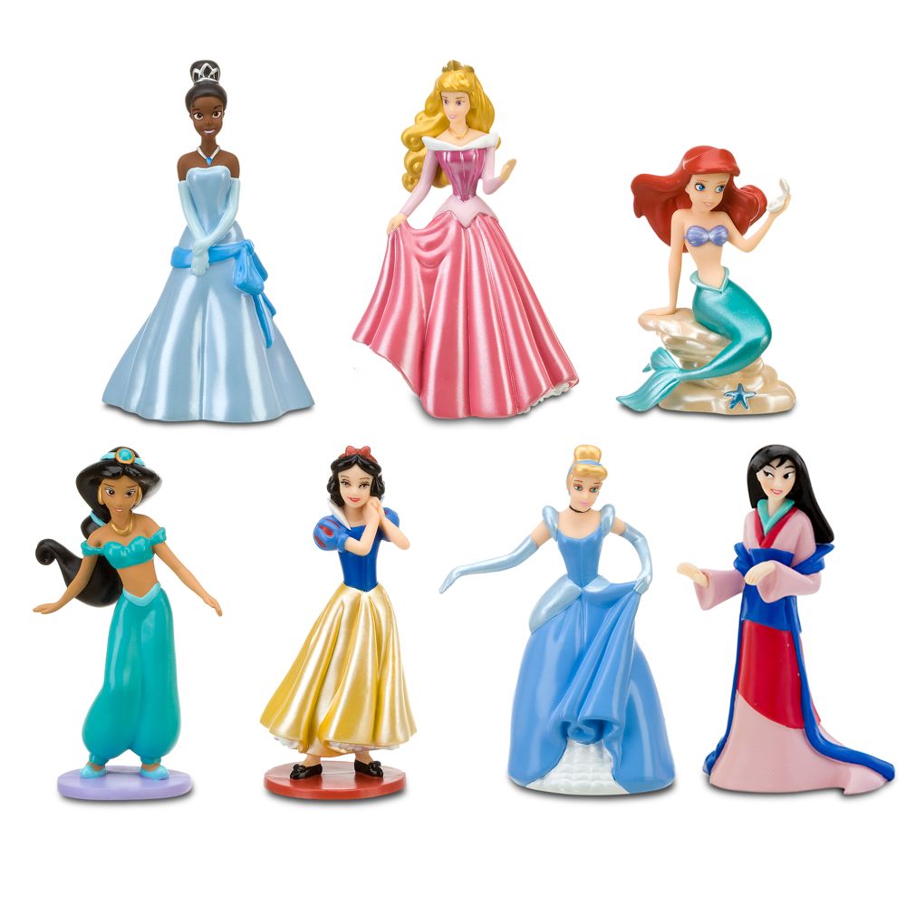 Disney Princess Figure Play Set #1 -- 7-Pc.