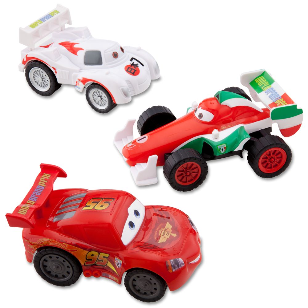 Cars 2 Racers Turbo Cars Set-- 3-Pc.