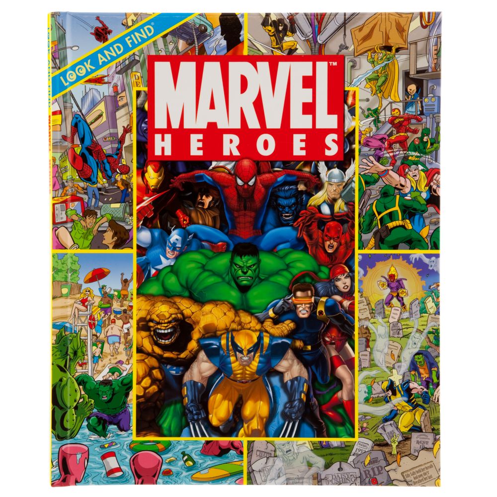 Marvel Heroes Look and Find&reg; Book