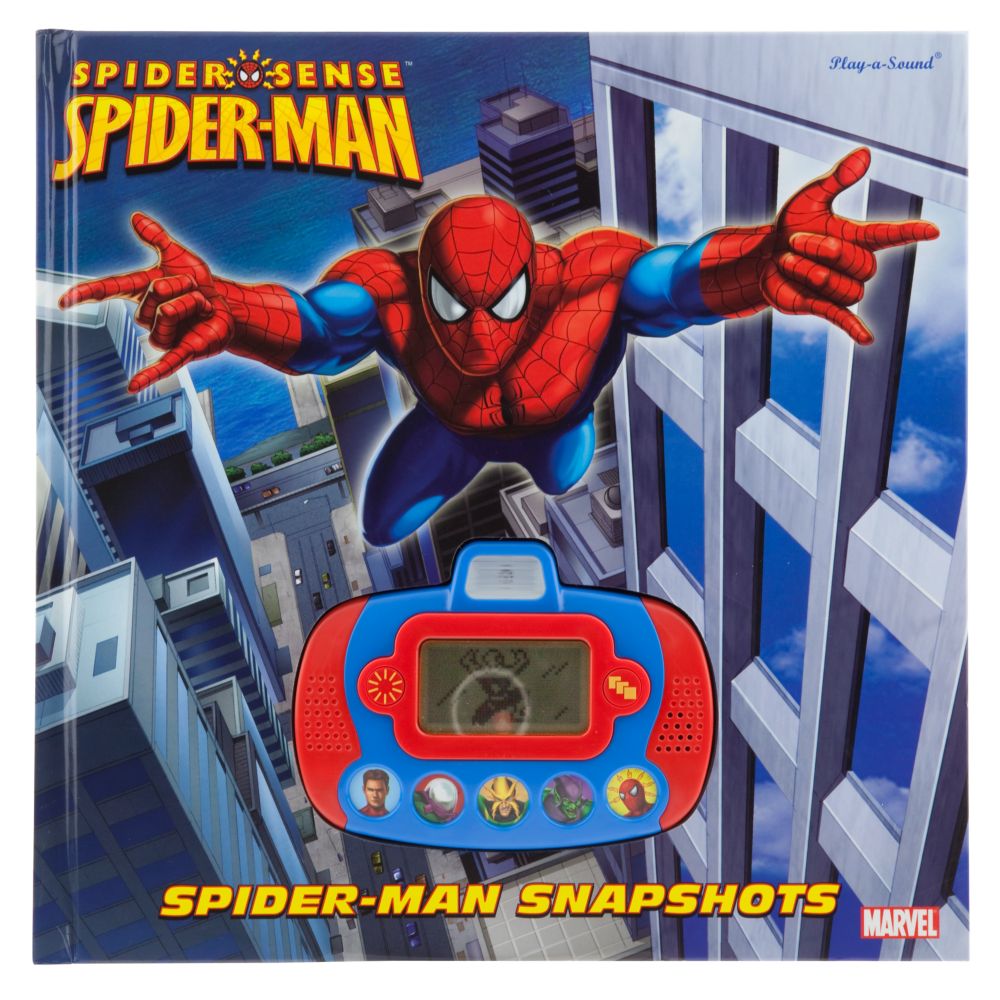 Spider-Sense Spider-Man Snapshots Digital Camera Play-a-Sound Book