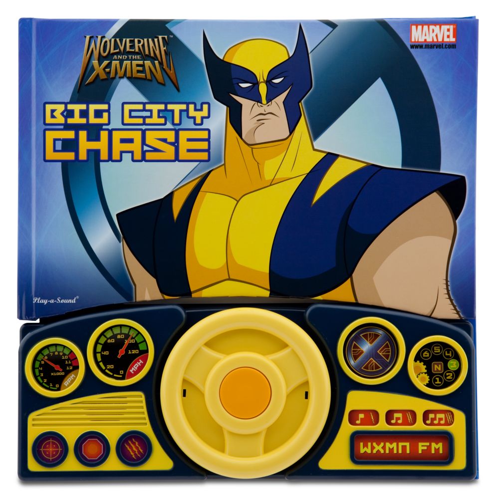 Wolverine and the X-Men Big City Chase Play-a-Sound&reg; Book