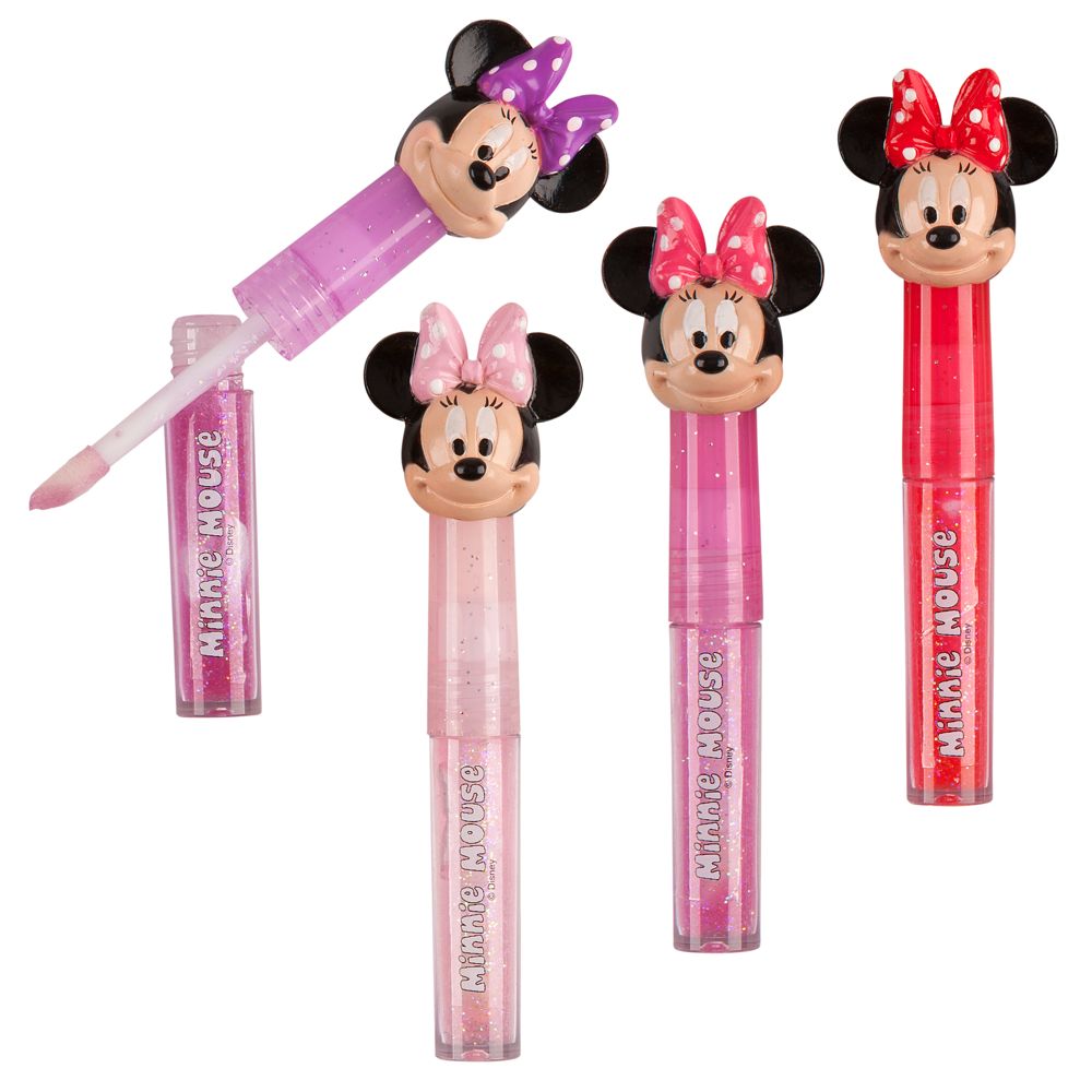 Bow Minnie Mouse Lip Gloss Set -- 4-Pc.