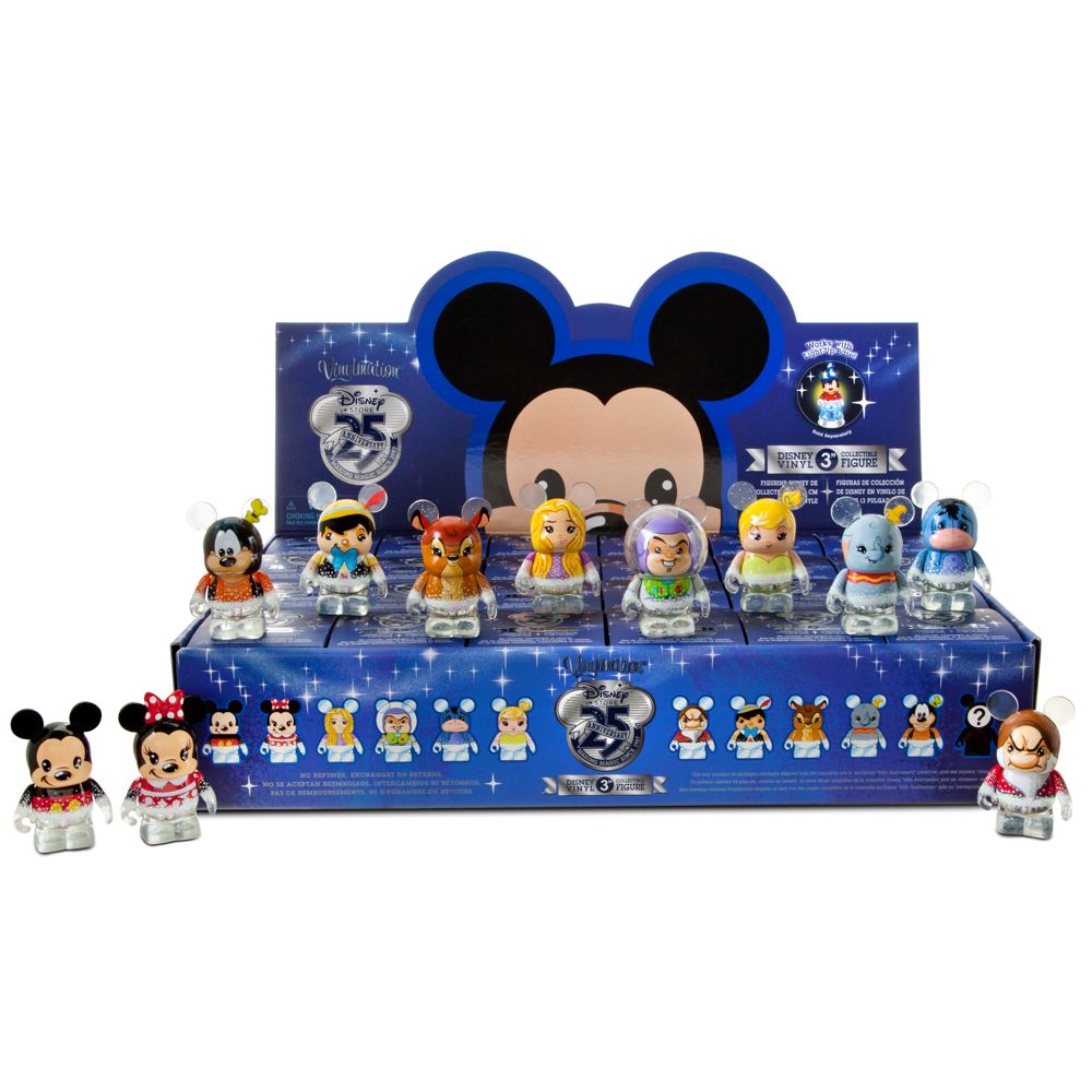 Vinylmation 25th Anniversary Series Figure - 3 H -- Tray of 24-Pc.