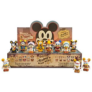 Vinylmation Mickeys Wild West Series Tray - 24-Pc.