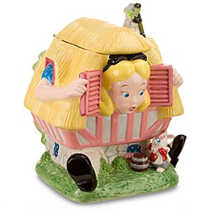 Larger-than-Life Alice in Wonderland Cookie Jar