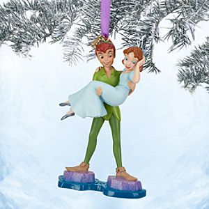 Peter Pan and Wendy Sketchbook Ornament